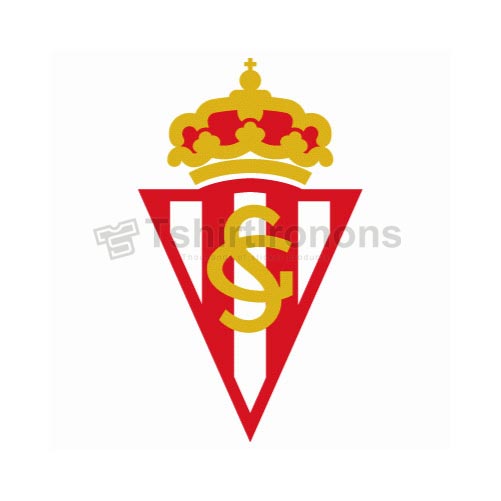 Sporting Gijon T-shirts Iron On Transfers N3463 - Click Image to Close